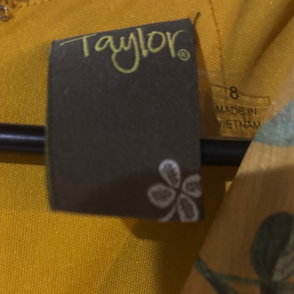 Taylor Yellow Floral Maxi Dress - Picture 2 of 4